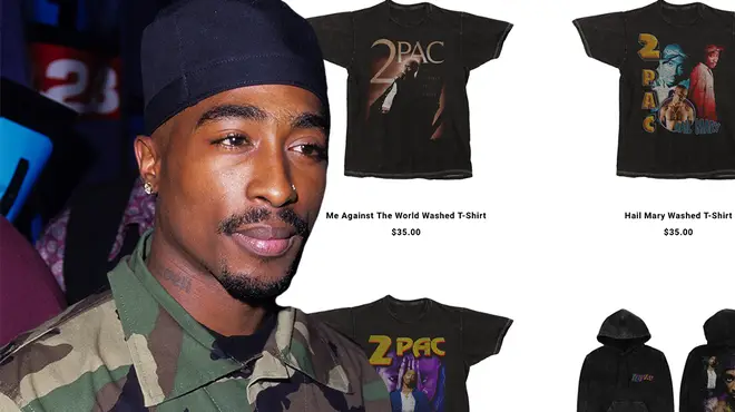 Tupac's official Instagram account has announced a new summer merch
