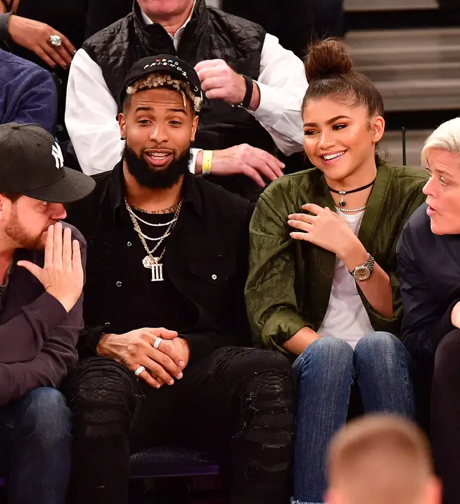 Odell Beckham Jr. and Zendaya pictured in 2016.