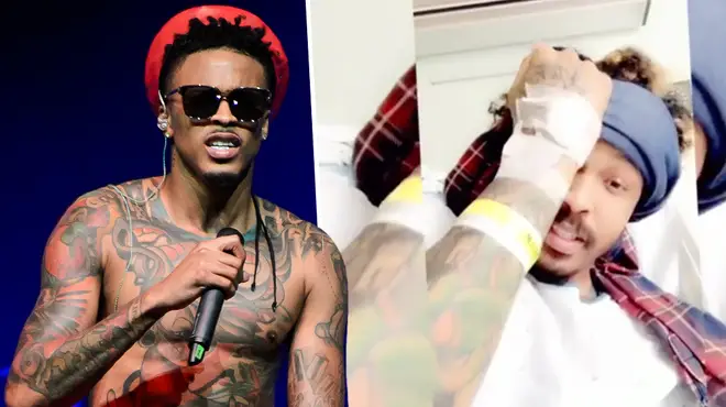August Alsina reveals he is hospitalised due to not being able to walk