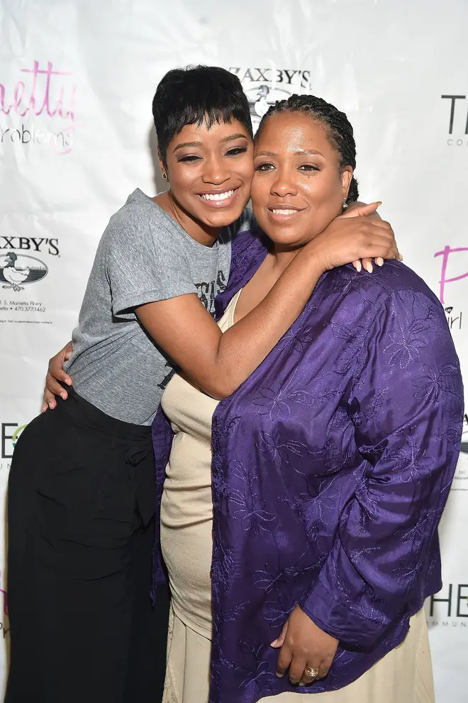 Keke pictured with her mother Sharon.