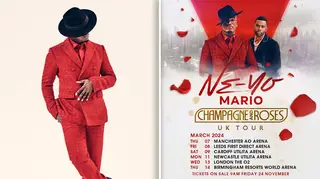 Ne-Yo & Mario 'Champagne and Roses' UK Tour 2024: Dates, Tickets & More