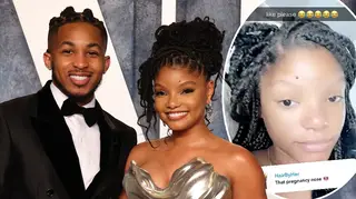 Halle Bailey subtly addresses pregnancy rumours for the first time