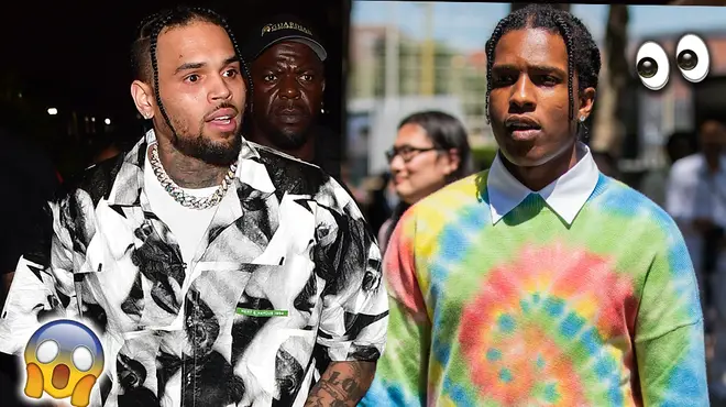 Chris Brown says "FREE FLACKO"