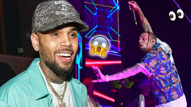 Chris Brown shares a clip of his performance on his Indigo tour