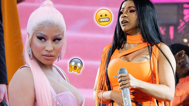 Nicki Minaj responds to fan who claims she doesn't support female rappers like Cardi B does