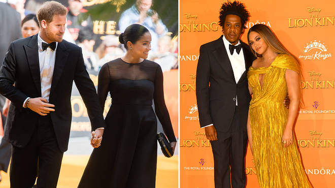 Beyoncé And Jay-Z Give Parenting Advice To Meghan Markle And Prince Harry At The Lion King Premiere