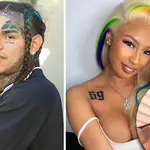 Tekashi 6ix9ine's girlfriend jade has revealed another tattoo of the rappers face