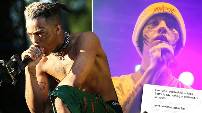Lil Xan has revealed old messages from his DM's with late rapper XXXTentacion