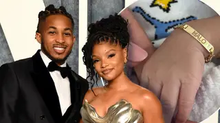 DDG shares first pictures from Halle Bailey’s pregnancy amid birth of baby boy