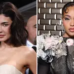 Kylie Jenner and Jordyn Woods shared a sweet moment together at Paris Fashion Week.