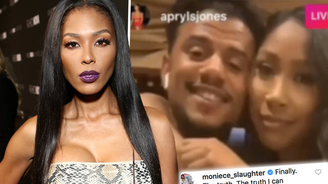 Moniece Slaughter responds to April Jones finally revealing the truth on her relationship with Lil Fizz