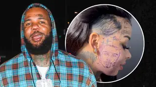 The Game hilariously reacts to Chrisean Rock’s face tattoo of Blueface’s mugshot