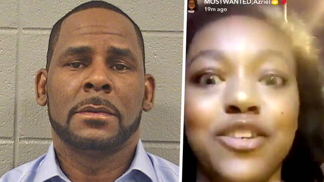 R Kelly's girlfriend Azriel Clary claims she's still in love with the singer following his arrest