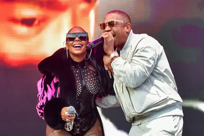 Ja Rule pictured with frequent collaborator Ashanti.