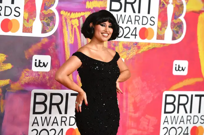 Raye attends the BRIT Awards 2024 at The O2 Arena on March 02, 2024 in London, England.