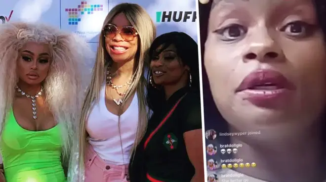 Blac Chyna's mother Tokyo Toni goes in on Wendy Williams on Instagram Live