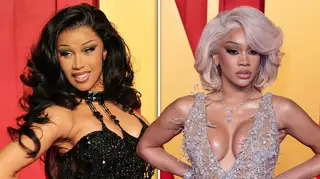 Cardi B implies she got ‘into an altercation’ at Oscars afterparty & fans think it was with Saweetie