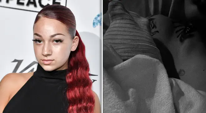 Bhad Bhabie, 20, gives birth to baby girl with boyfriend Le Vaughn