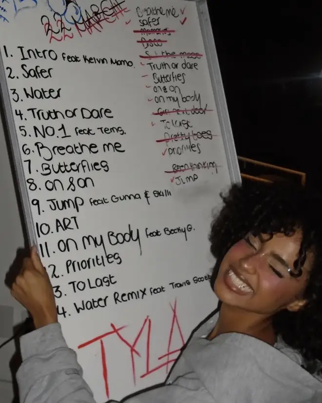 Tyla announced the features for her debut album.