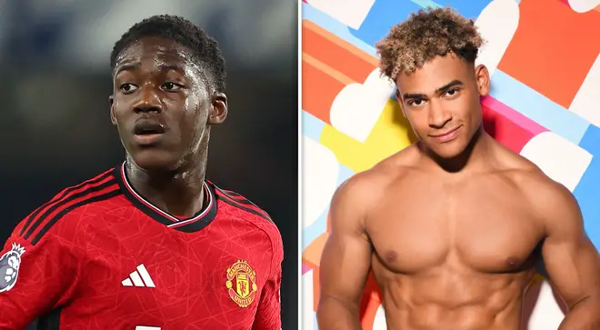 Manchester United fans shocked after discovering Kobbie Mainoo’s brother is former Love Island star
