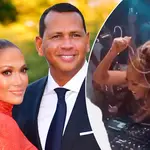 Jennifer Lopez threw a huge party in Miami for her 50th birthday.