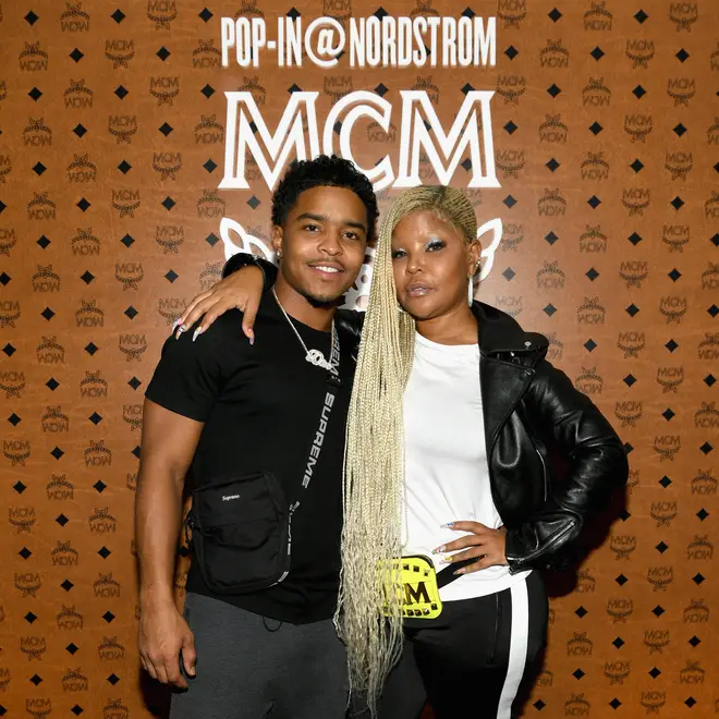 Justin Dior Combs (L) and Misa Hylton (R) pictured in 2018.