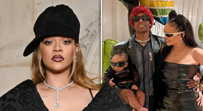 Rihanna reveals son RZA’s first word