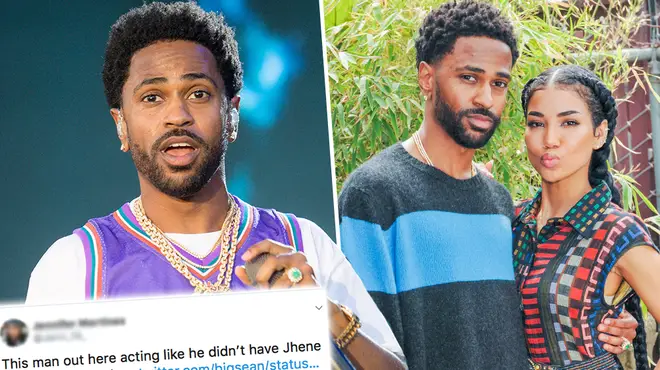 Big Sean has responded to a fan who claims he "fumbled the bag" with Jhene Aiko