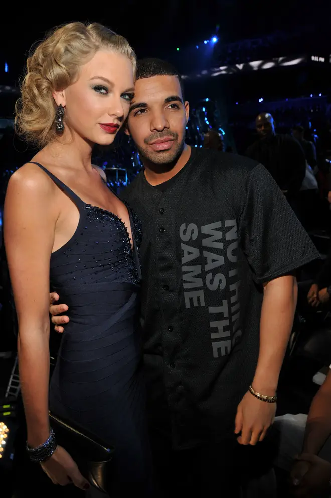 Taylor Swift and Drake pictured in 2013.