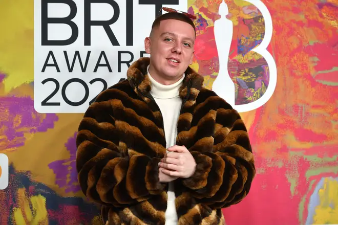 Aitch pictured at the 2024 BRIT Awards.