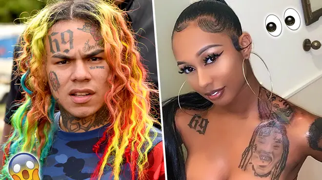 Tekashi 6ix9ine's girlfriend jade has shared a video of the rapper sucking her toes on Instagram