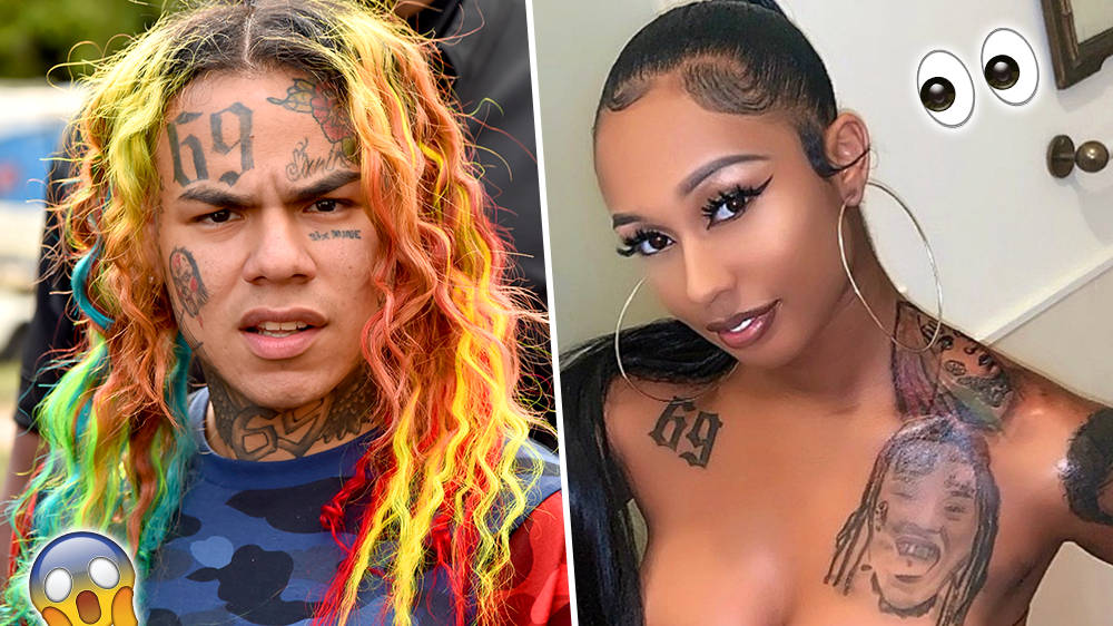 In a since-deleted post, that Tekashi 6ix9ine's girlfriend uploaded...