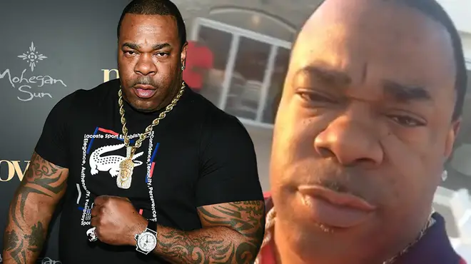 Busta Rhymes has reportedly brought a woman to tears after heated in-air altercation