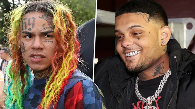 Tekashi 6ix9ine has been savagely dissed by rapper Smokepurrp in his new track