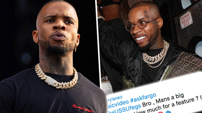 Tory Lanez has revealed the figure he charges per feature