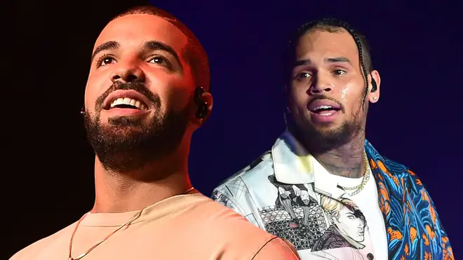 Drake linked up with Chris Brown at OVO Fest for their first live performance of 'No Guidance'