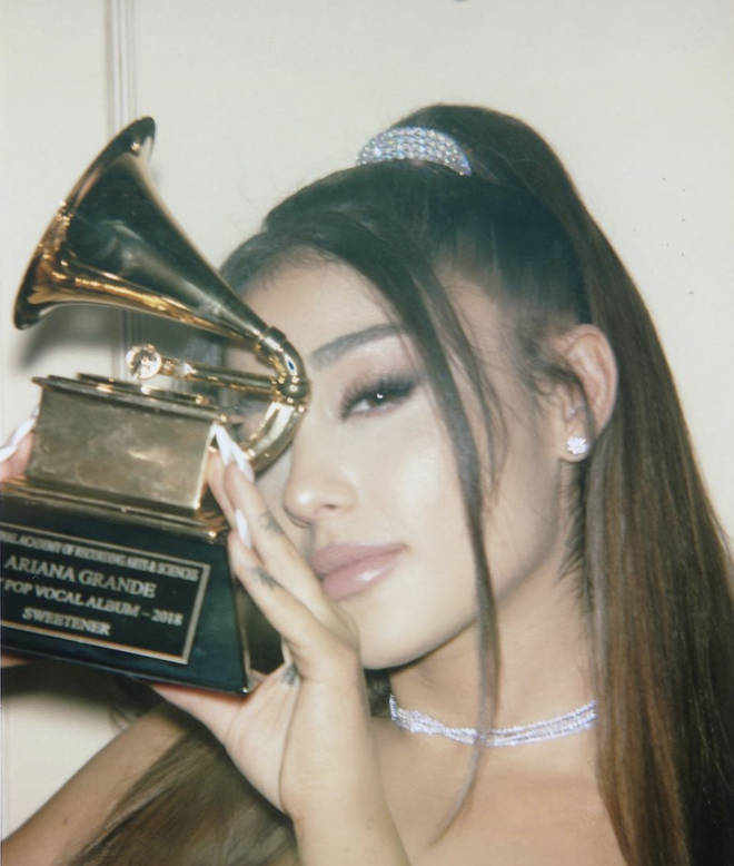 Ariana Grande came second this year.