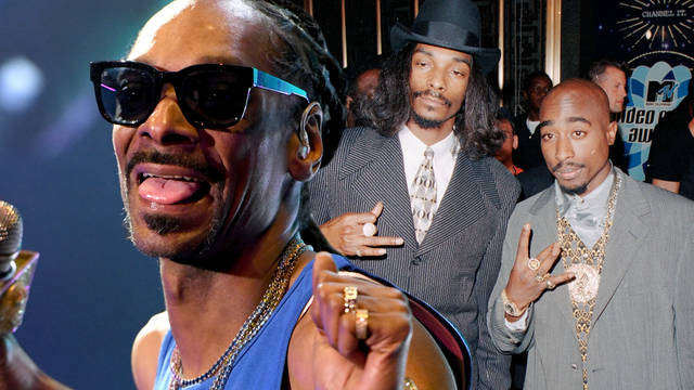 Snoop Dogg and Tupac can't contain their laugher in the hilarious throwback footage.