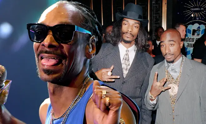 Snoop Dogg and Tupac can't contain their laugher in the hilarious throwback footage.