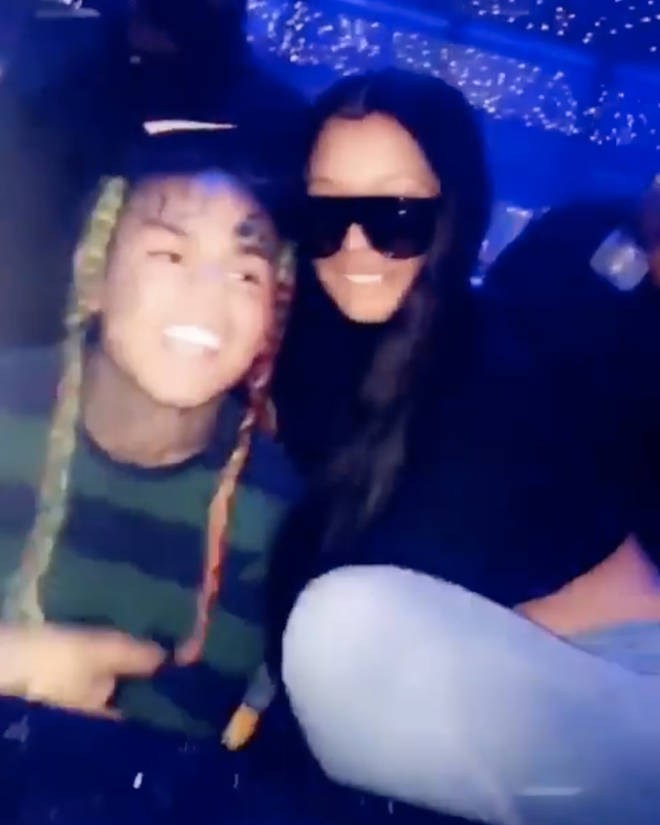 Tekashi 6ix9ine and Jade were seen partying prior to his arrest in November 2018.