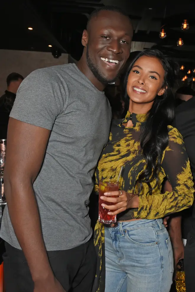 A representative for Maya confirmed her split with Stormzy. (The couple pictured here in December 2017.)