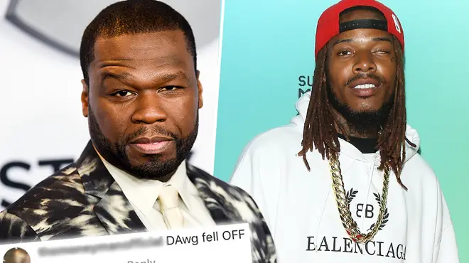 50 Cent has responded to a fan who claims Fetty Wap has "fell off"