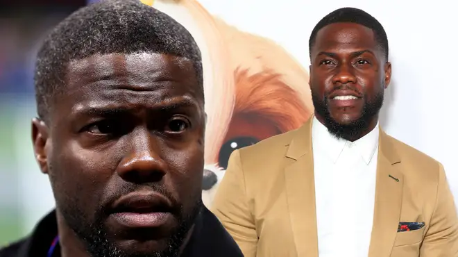 Kevin Hart has been hospitalised after a severe car crash