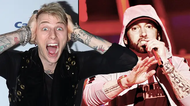 Machine Gun Kelly Trolls Eminem AGAIN A Year On Since 'Rap Devil' Release