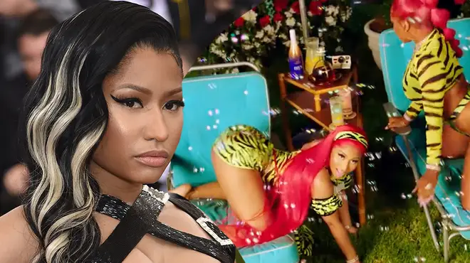 Nicki Minaj gets roasted for her "stiff butt" twerking next to Megan Thee Stallion