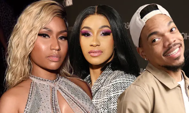 Chance the Rapper suggested the beef between Nicki Minaj and Cardi B was manufactured.