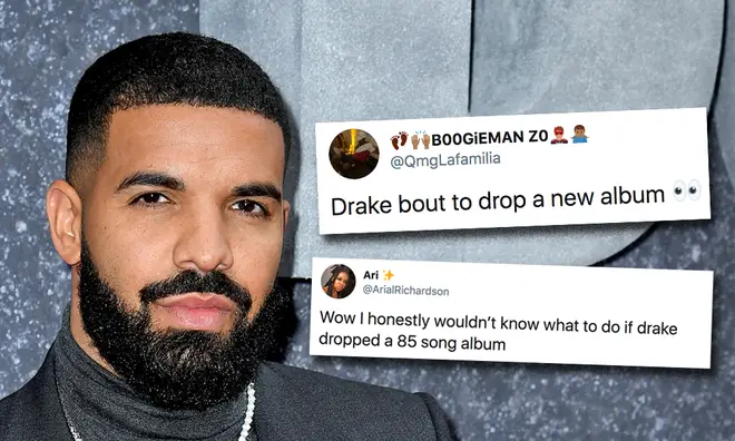 Drake teases new 85 track album