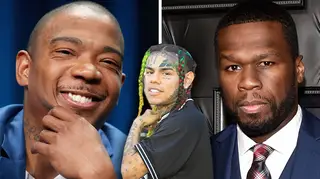 Ja Rule trolls 50 Cent with savage "snitch" photo of him & Tekashi 6ix9ine