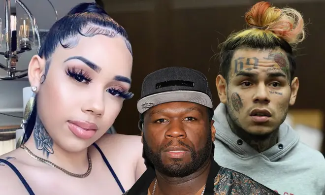 Sara Molina slammed 50 Cent following his comments about Tekashi 6ix9ine's former manager.