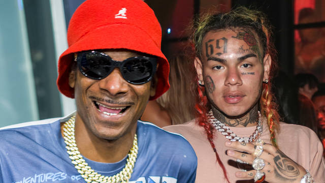 Snoop Dogg targeted jailed rapper Tekashi 6ix9ine with a "snitch" meme.